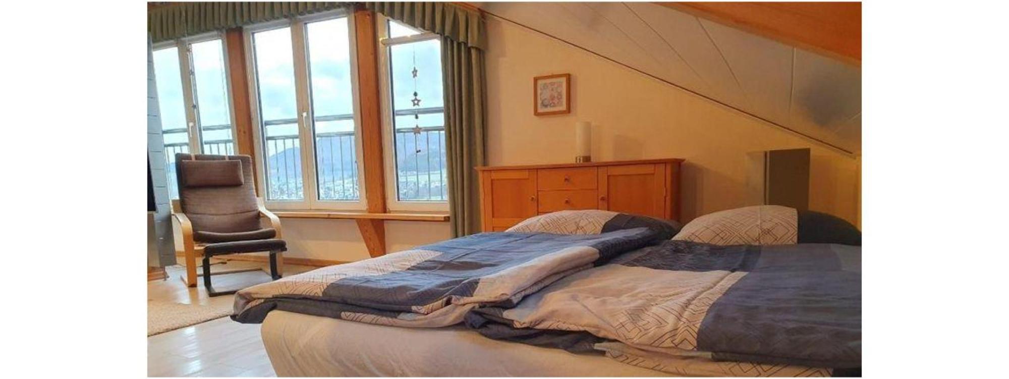 Ferienwohnung Panoramablick オルスベルク エクステリア 写真