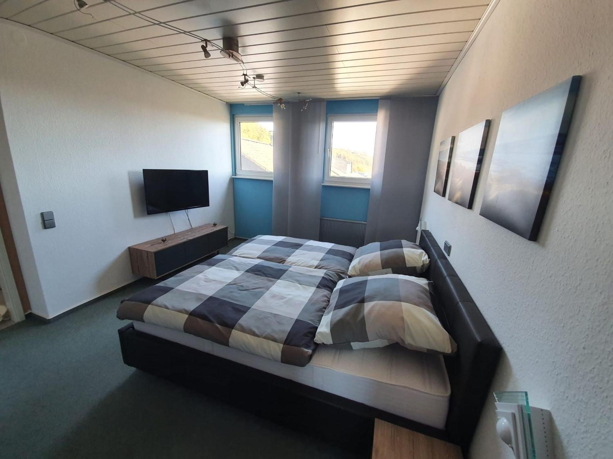 Ferienwohnung Panoramablick オルスベルク エクステリア 写真